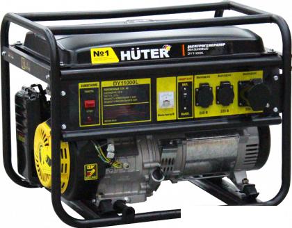 Бензиновый генератор Huter DY11000L - фото