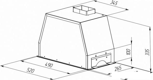 Кухонная вытяжка Zigmund & Shtain K 014.5 B - фото