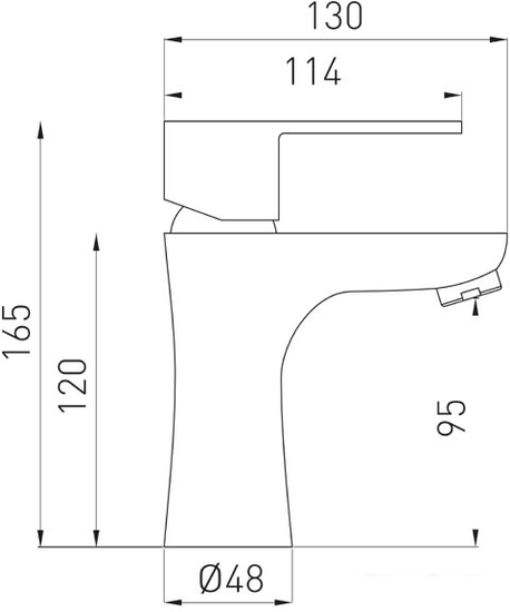 Смеситель Ferro Algeo BAG2 - фото