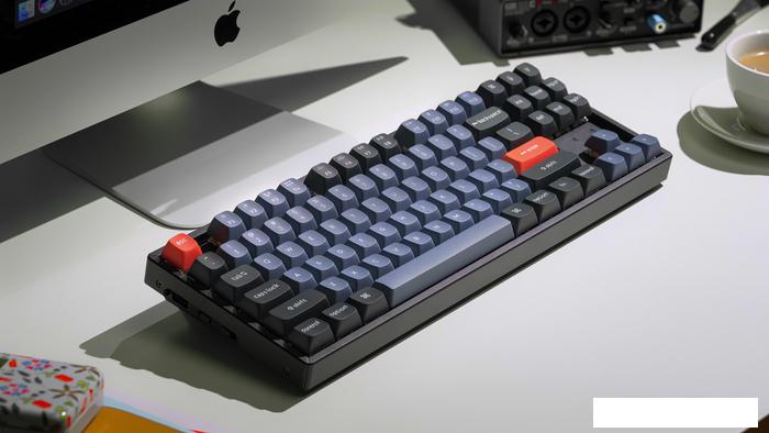 Клавиатура Keychron K8 Pro RGB K8P-J2-RU (Gateron G Pro Blue) - фото