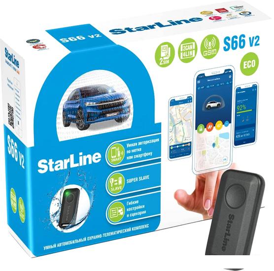 Автосигнализация StarLine S66 v2 LTE - фото