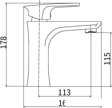 Смеситель PLstart PL1005-15 - фото