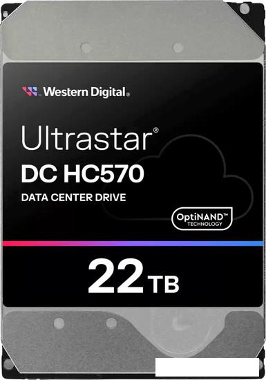 Жесткий диск WD Ultrastar DC HC570 22TB WUH722222ALE6L4 - фото