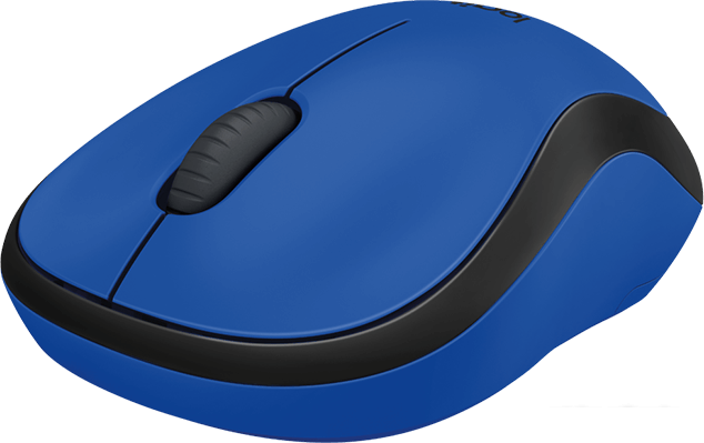 Мышь Logitech M220 Silent (синий) [910-004879] - фото