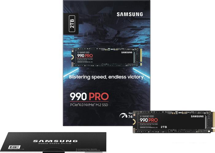 SSD Samsung 990 Pro 2TB MZ-V9P2T0BW - фото