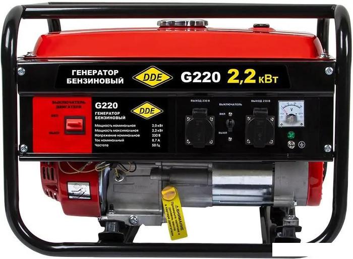 Бензиновый генератор DDE G220 - фото