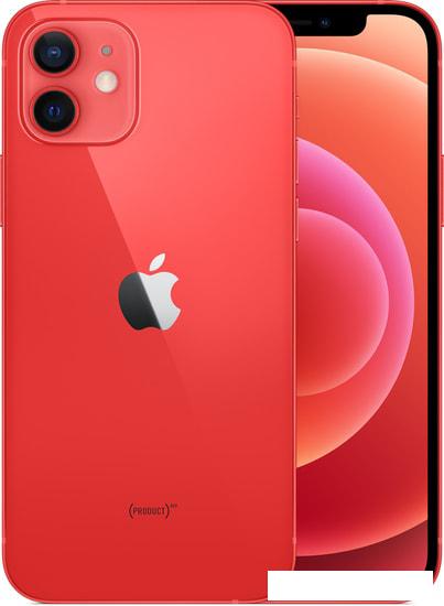 Смартфон Apple iPhone 12 64GB (PRODUCT)RED - фото