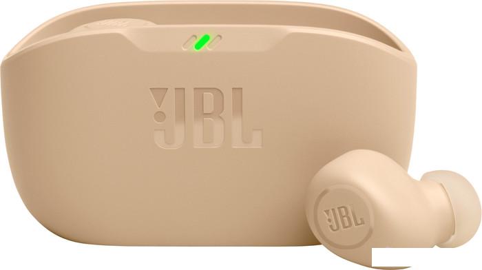 Наушники JBL Wave Buds (бежевый) - фото