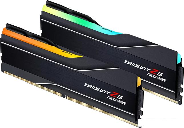 Оперативная память G.Skill Trident Z5 Neo RGB 2x24ГБ DDR5 6000 МГц F5-6000J4048F24GX2-TZ5NR - фото