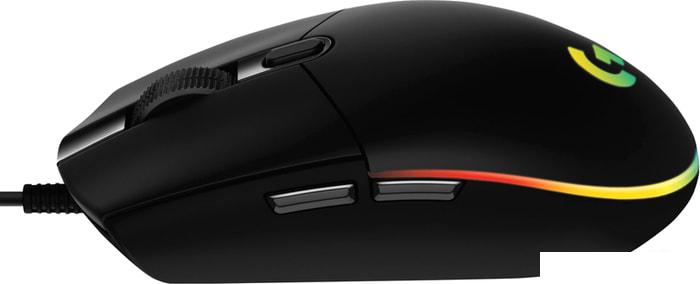 Игровая мышь Logitech G203 Lightsync (черный) - фото