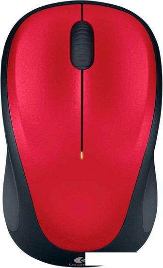 Мышь Logitech M235 Wireless Mouse (красный) [910-002496] - фото