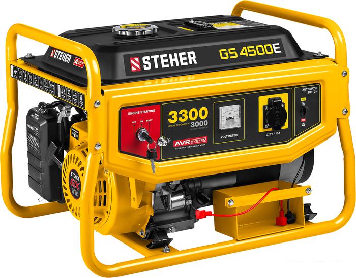Бензиновый генератор Steher GS-4500Е - фото