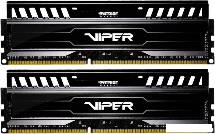 Оперативная память Patriot Viper 3 Black Mamba 2x8GB KIT DDR3 PC3-12800 (PV316G160C0K) - фото