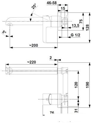 Смеситель Armatura Angelit 4729-810-40 - фото