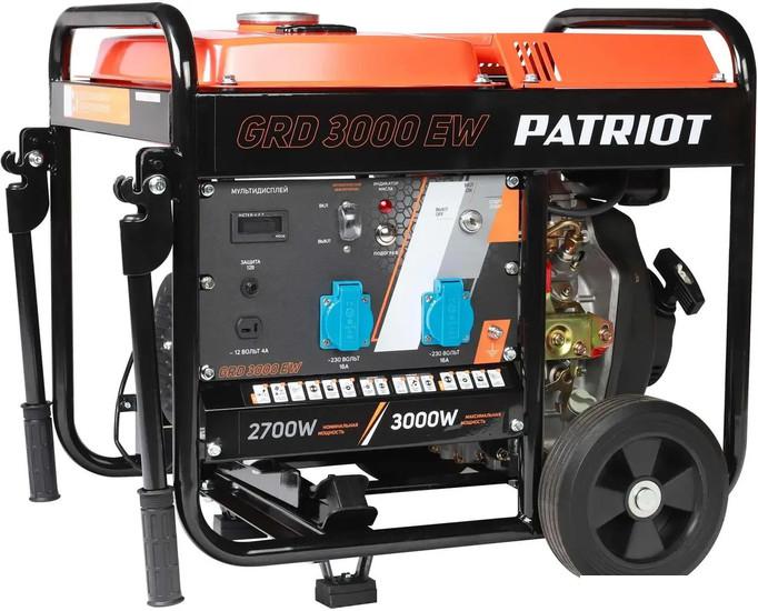 Дизельный генератор Patriot GRD 3000EW - фото