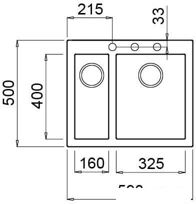 Кухонная мойка Elleci Quadra 150 Dark Grey K99 - фото