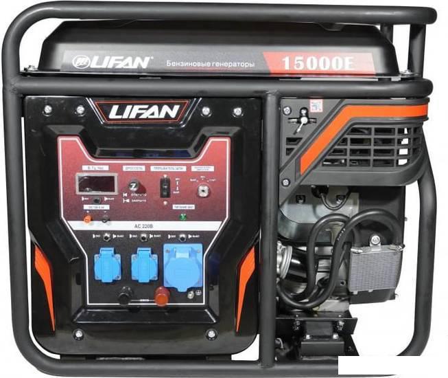 Бензиновый генератор Lifan LF15000E - фото