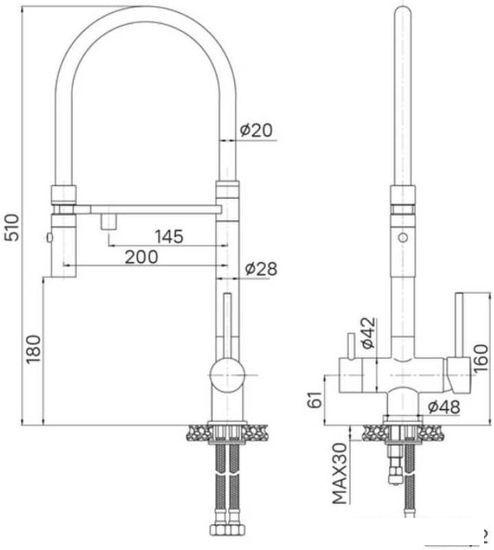 Смеситель IDDIS Ace ACEBLFFi05 - фото