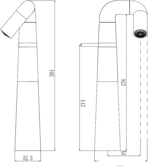 Смеситель Haiba HB11813 - фото