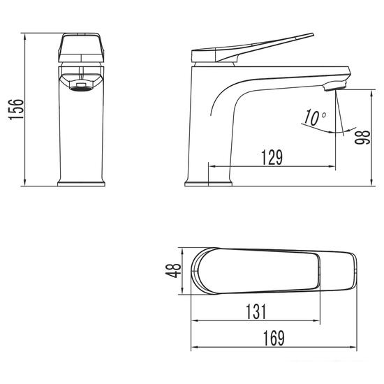 Смеситель Lemark Bronx LM3706BL - фото