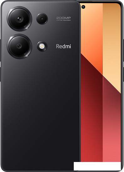 Смартфон Xiaomi Redmi Note 13 Pro 8GB/256GB с NFC международная версия (полуночный черный) - фото