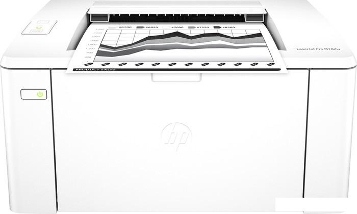 Принтер HP LaserJet Pro M102w [G3Q35A] - фото