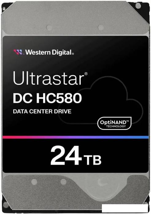 Жесткий диск WD Ultrastar DC HC580 24TB WUH722424ALE6L4 - фото