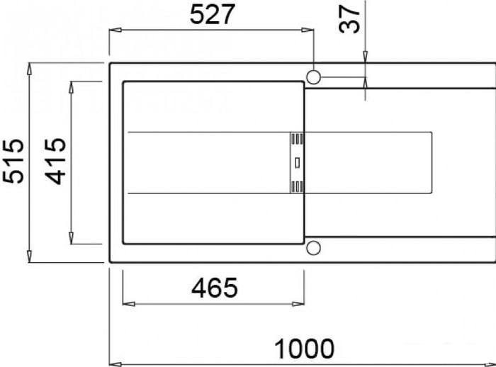 Кухонная мойка Elleci Smart 480 Titanium M73 - фото