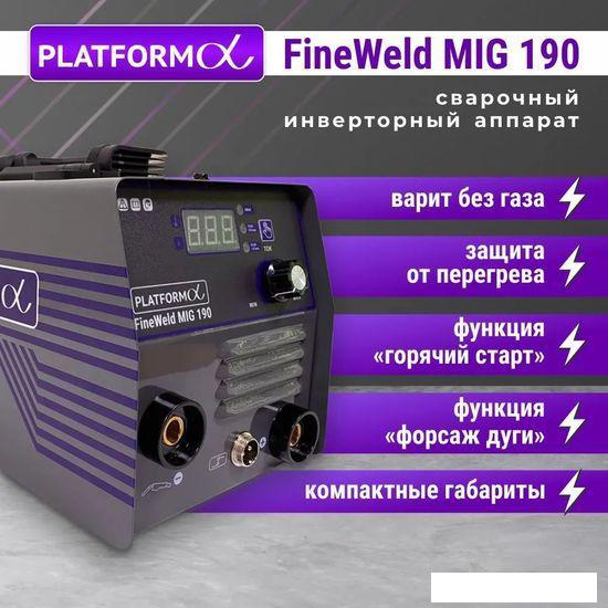 Сварочный инвертор Platforma FineWeld MIG 190 - фото