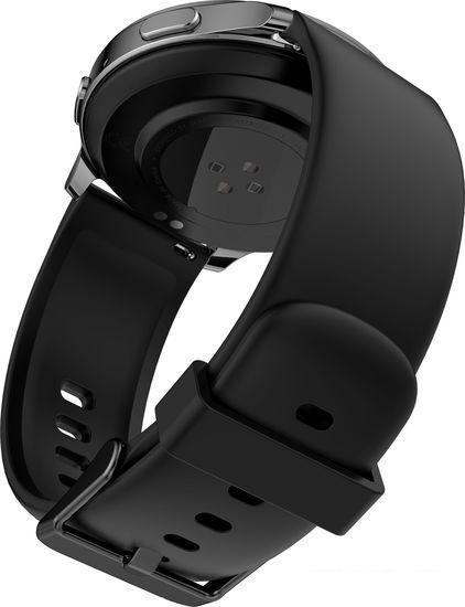 Умные часы Amazfit POP 3R (черный, с силиконовым ремешком) - фото