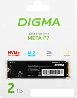 SSD Digma Meta P7 2TB DGSM4002TP73T - фото