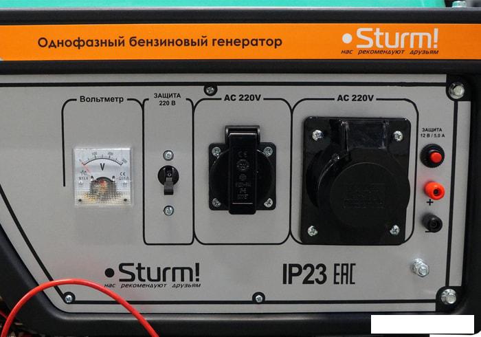 Бензиновый генератор Sturm PG8765NE - фото