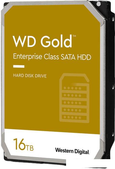 Жесткий диск WD Gold 16TB WD161KRYZ - фото