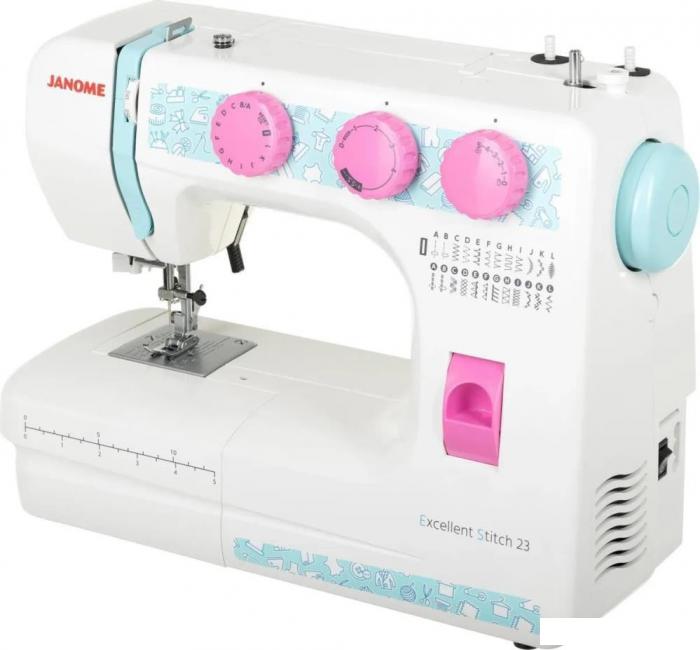 Электромеханическая швейная машина Janome Excellent Stitch 23 - фото