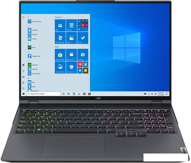 Игровой ноутбук Lenovo Legion 5 Pro 16ACH6H 82JQ00LGPB - фото