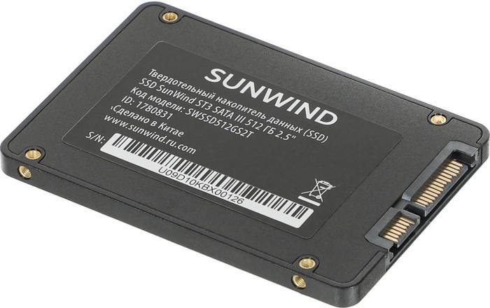 SSD SunWind ST3 SWSSD512GS2T 512GB - фото