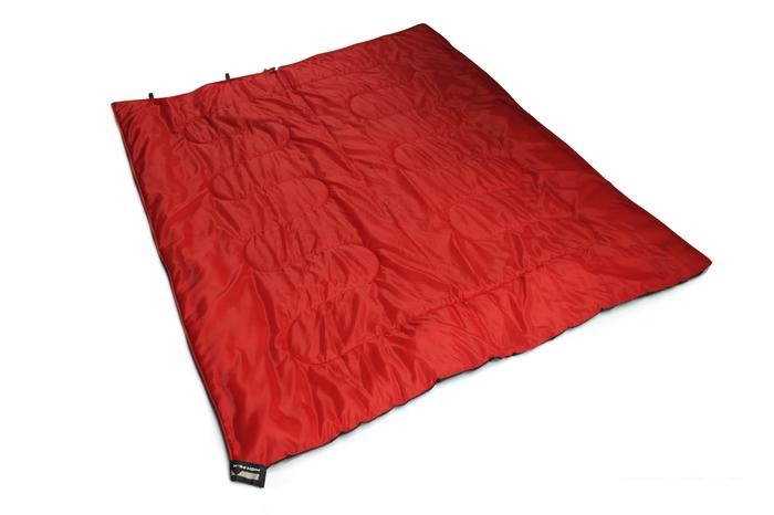 Спальный мешок High Peak Ranger 20038 (антрацит/красный) - фото