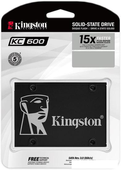 SSD Kingston KC600 1TB SKC600/1024G - фото