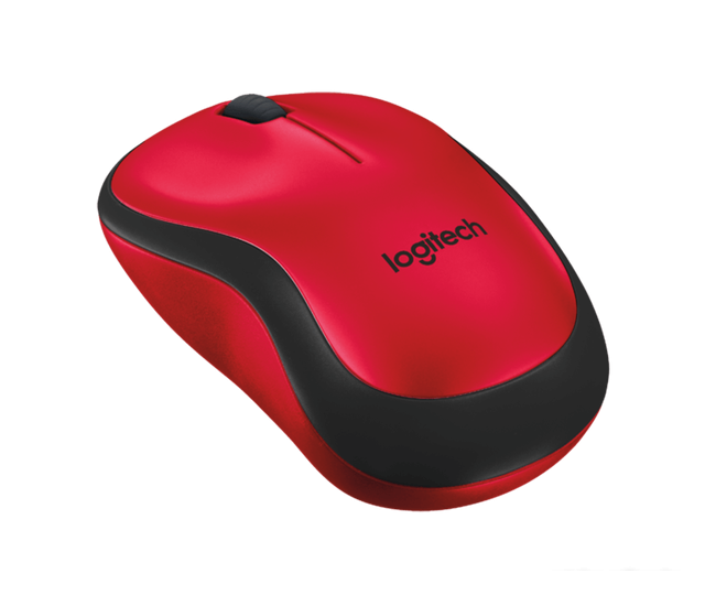 Мышь Logitech M220 Silent (красный) [910-004880] - фото