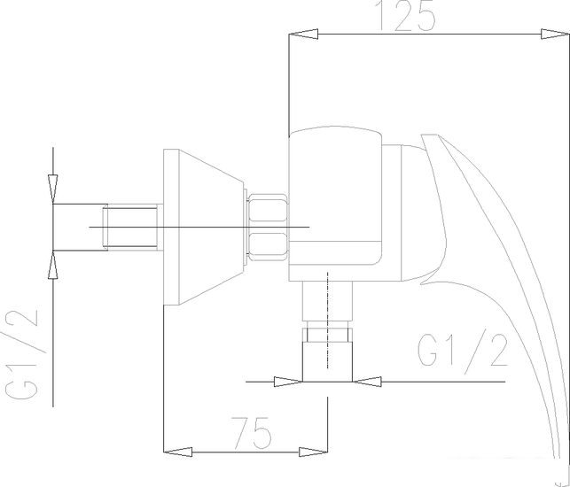 Смеситель Armatura Ametyst 406-010-00 - фото