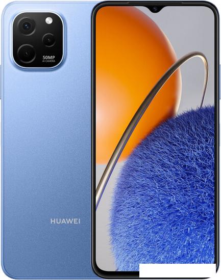 Смартфон Huawei Nova Y61 EVE-LX9N 4GB/128GB с NFC (сапфировый синий) - фото