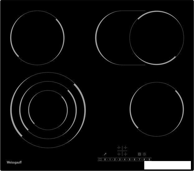 Варочная панель Weissgauff HV 643 BS - фото