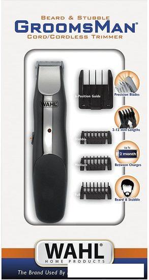 Триммер для бороды и усов Wahl Groomsman Rechargeable 9918-1416 - фото