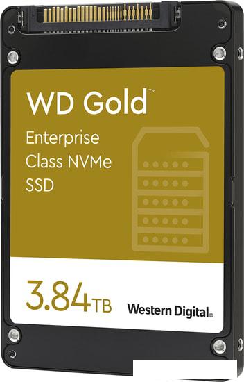 SSD WD Gold 3.84TB WDS384T1D0D - фото