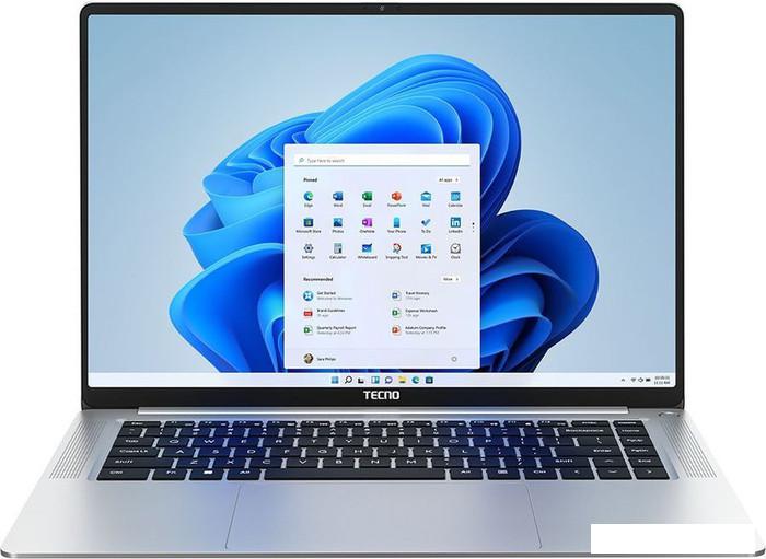 Ноутбук Tecno Megabook S1 i5 16+512G Grey Win11 - фото
