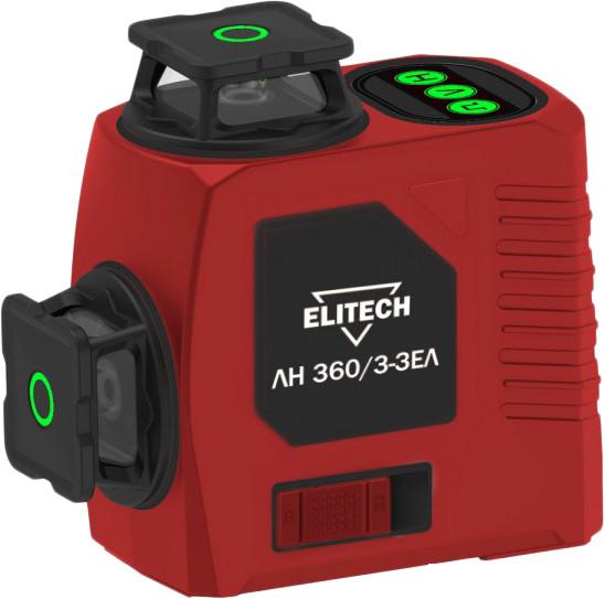 Лазерный нивелир ELITECH ЛН 360/3-ЗЕЛ E0306.017.00 - фото