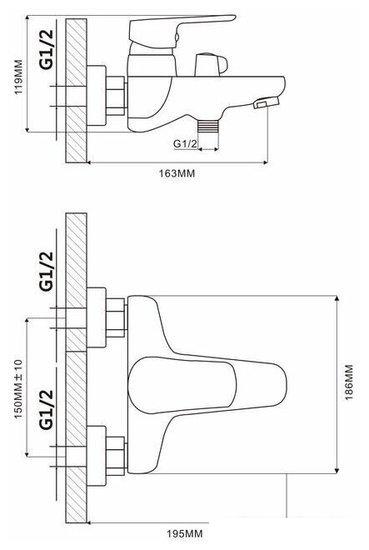 Смеситель Ekko E32313 - фото