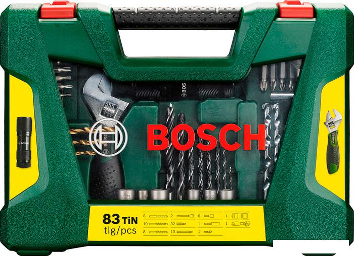 Универсальный набор инструментов Bosch V-Line Titanium 2607017193 83 предмета - фото