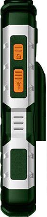 Мобильный телефон BQ-Mobile BQ-2430 Tank Power (зеленый) - фото