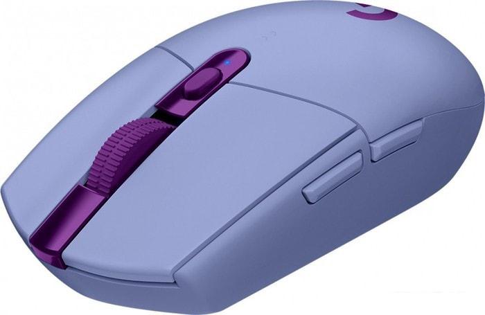 Игровая мышь Logitech Lightspeed G305 (сиреневый) - фото